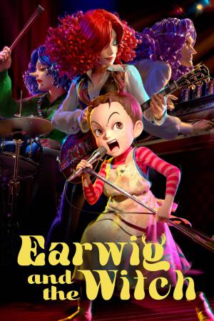 Earwig and the Witch 2021 BluRay [Hindi + English] 480p, 720p ESub Poster
