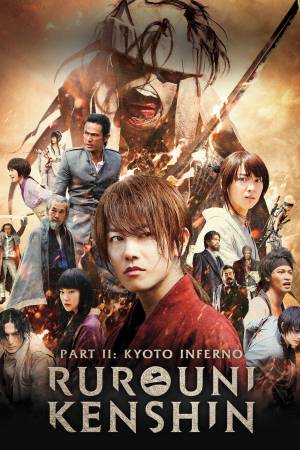 Rurouni Kenshin Part II: Kyoto Inferno 2014 BluRay [Hindi + Tamil + Telugu] 480p, 720p ESub