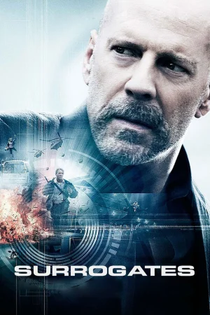 Surrogates 2009 BluRay [Hindi + English] 480p 720p ESub